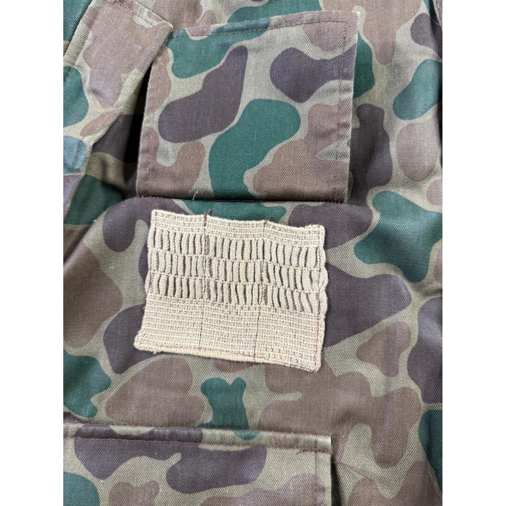 VTG Woolrich Frogskin Camo Hunting Jacket Thinsulate Hooded Made In USA Mens L - Picture 4 of 16